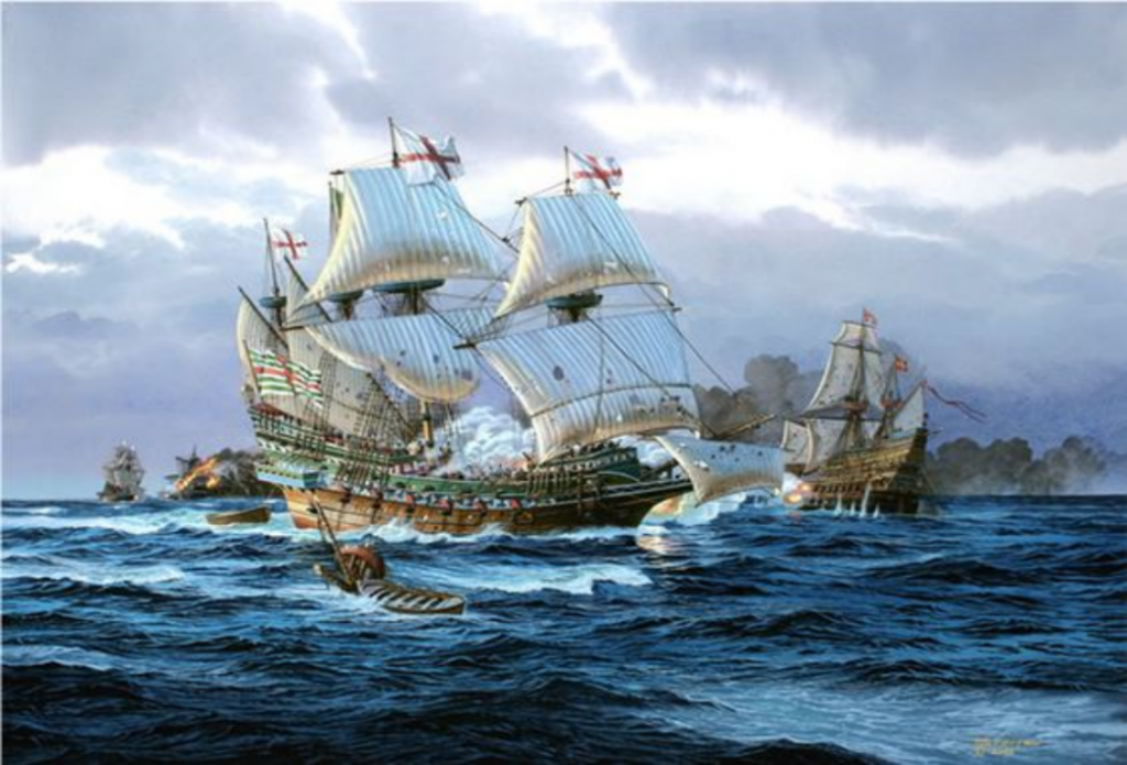 La Invencible inglesa o Contra-armada (1589) - Arre caballo!