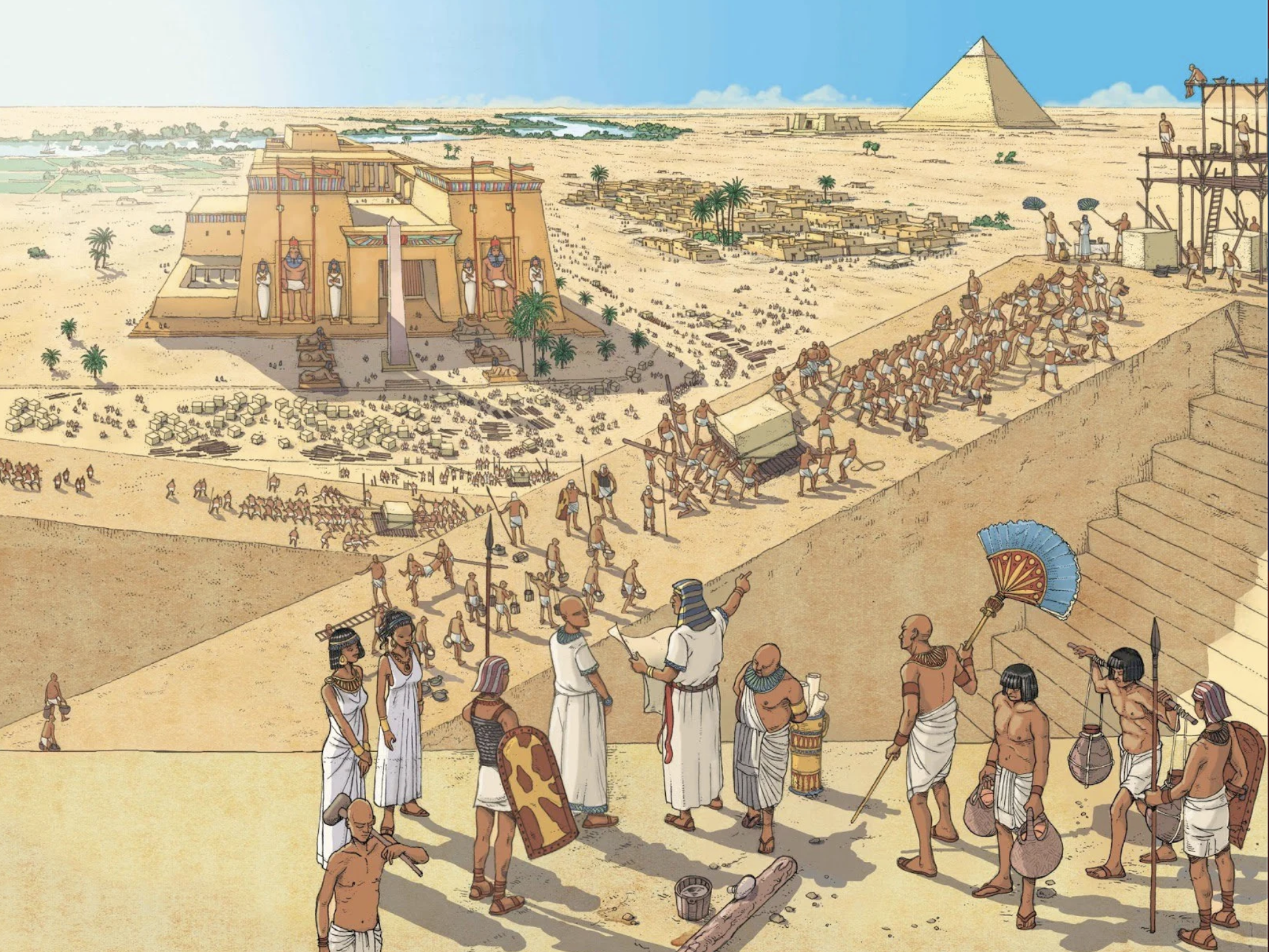 Древние египтяне пирамиды. Стройка пирамид в древнем Египте. Стройка пирамид в Египте. Стройка пирамиды Хеопса.